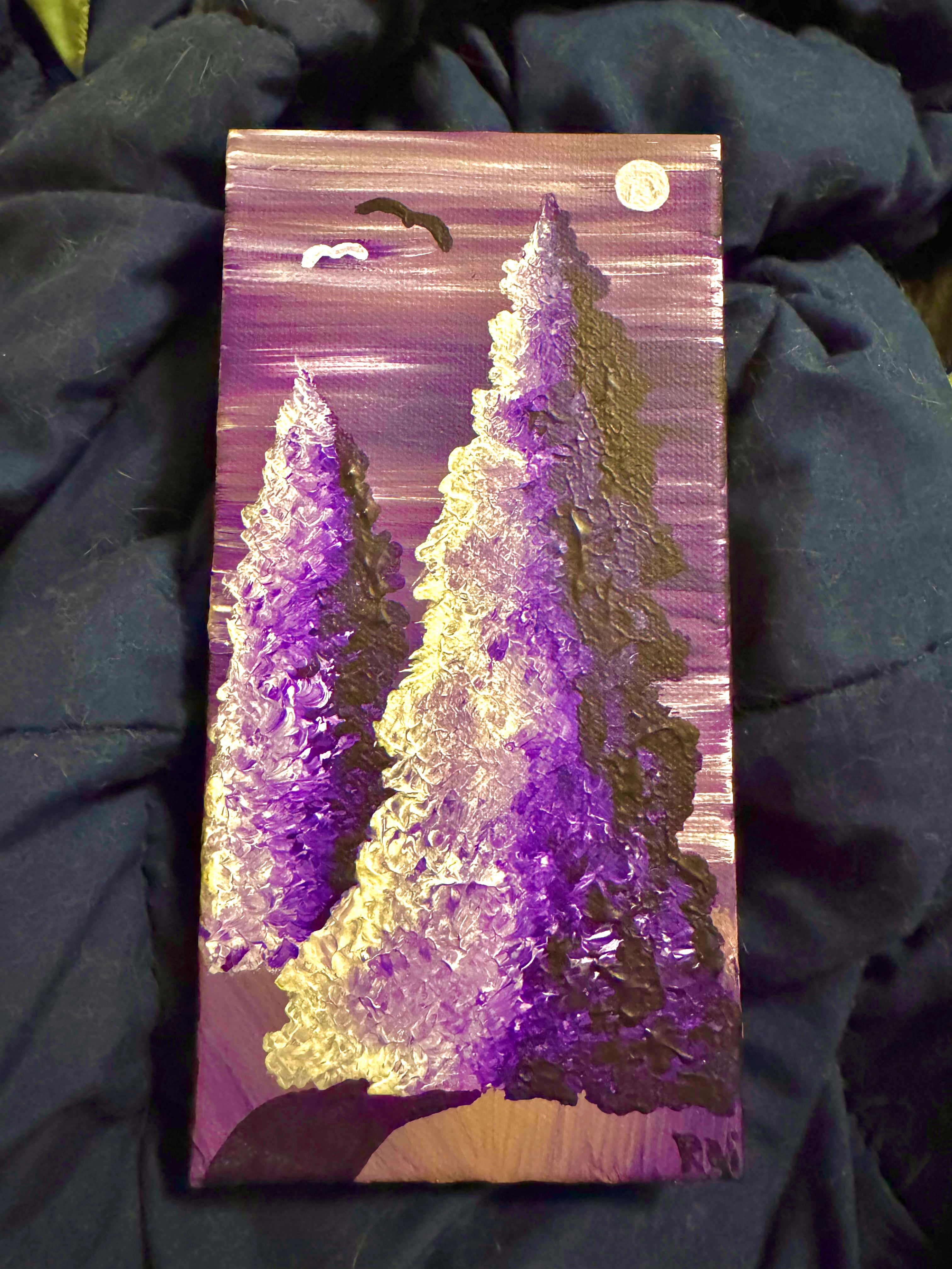 purple momochrome