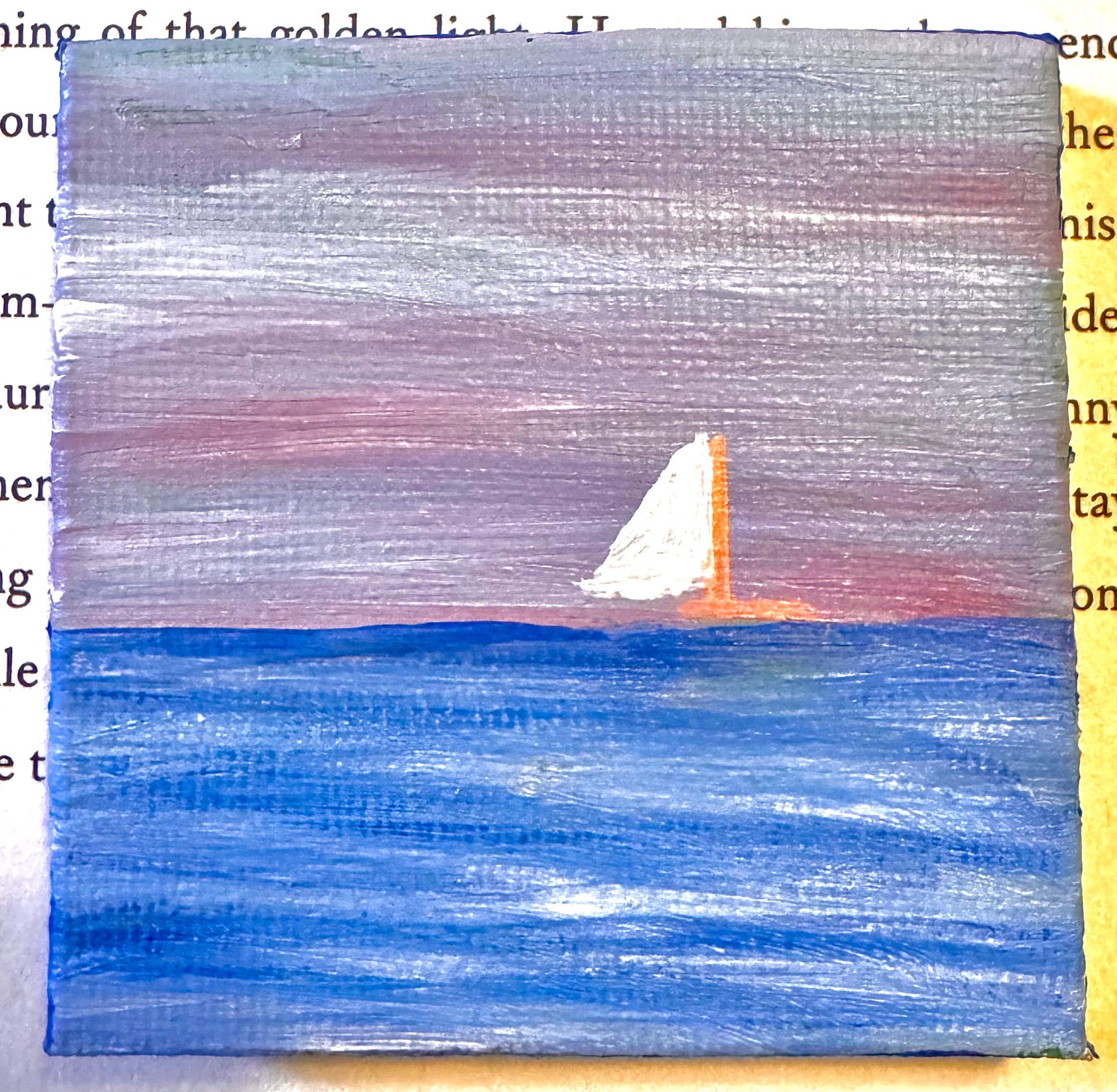 mini magnet sailboat